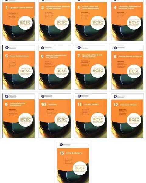 2025-2026 BASIC AND CLINICAL SCIENCE COURSE 13 VOL SET (PB 2025)