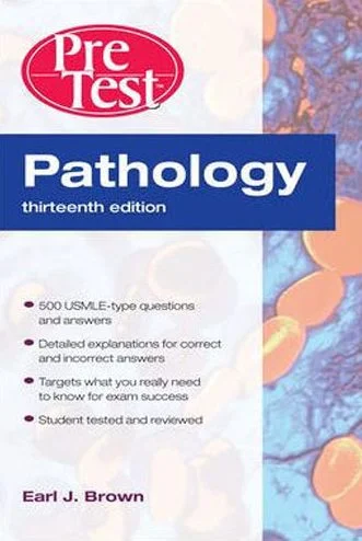 Pathology PreTest Self-Assessment and Review – 13th Edition