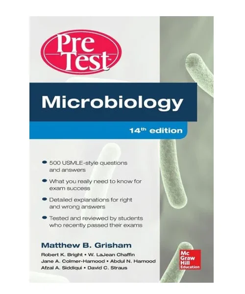 Microbiology PreTest Self-Assessment and Review – 14 Edition