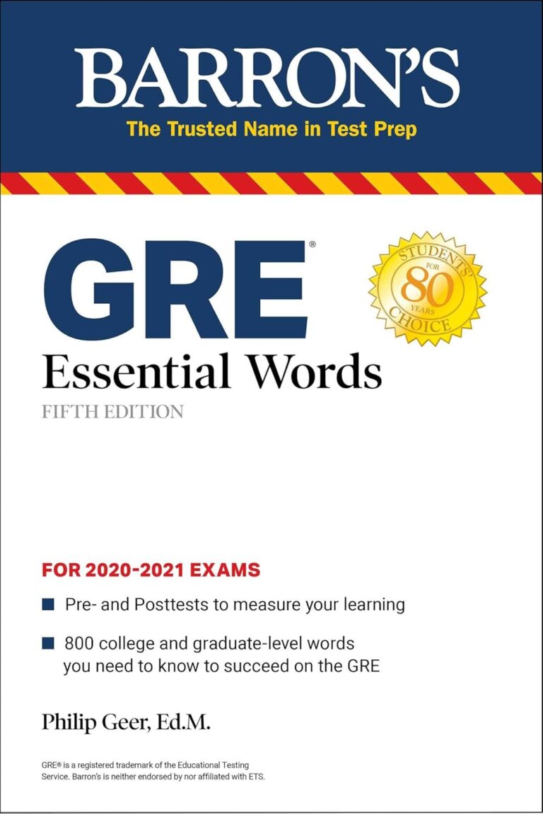 gre essential words barron’s