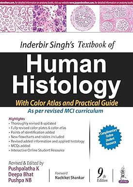 Inderbir Singh's Textbook of Human Histology