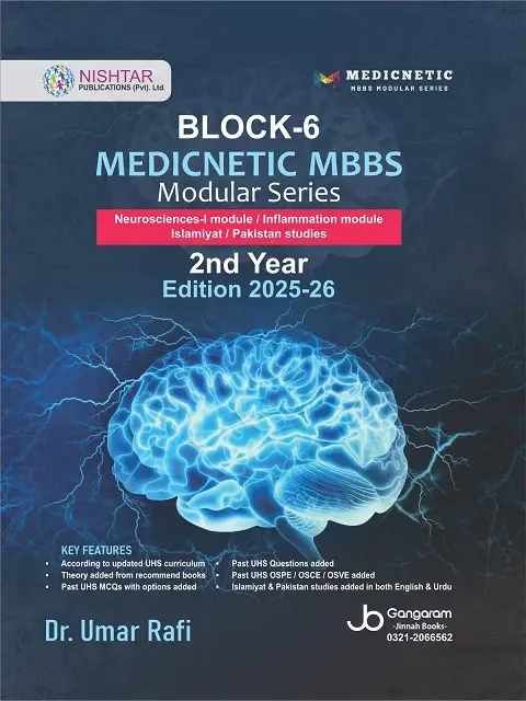 BLOCK 6 MEDICNETIC MBBS Modular Series 2nd Year Edition 2025-26 BLOCK 6 MEDICNETIC MBBS Modular Series 2nd Year Edition 2025-26